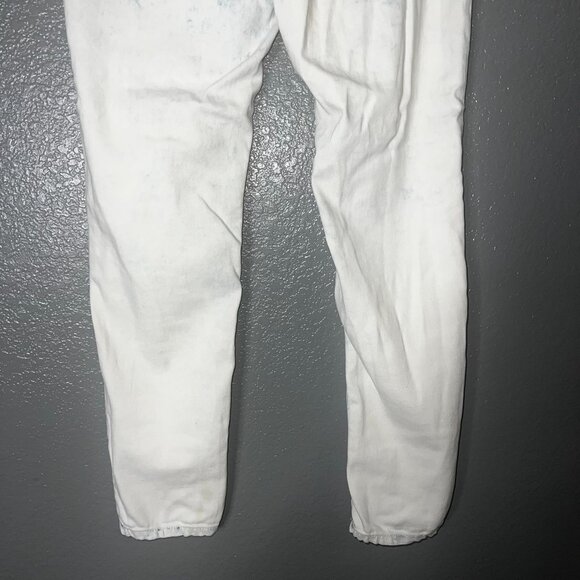Girls White Jeggings XL 14-16 Wonder Nation Stretch Skinny Pants - Picture 2 of 7